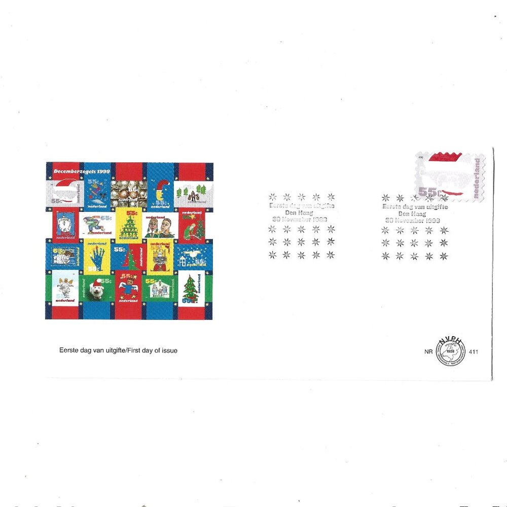 Lot of 10 Dutch First Day Covers (#123)